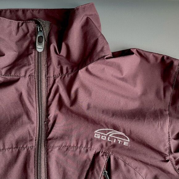 GoLite Windstopper Jacket Womens Burgundy Pink - Picture 6 of 10